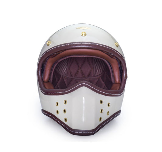 SIMON-GLOSSY IVORY WHITE