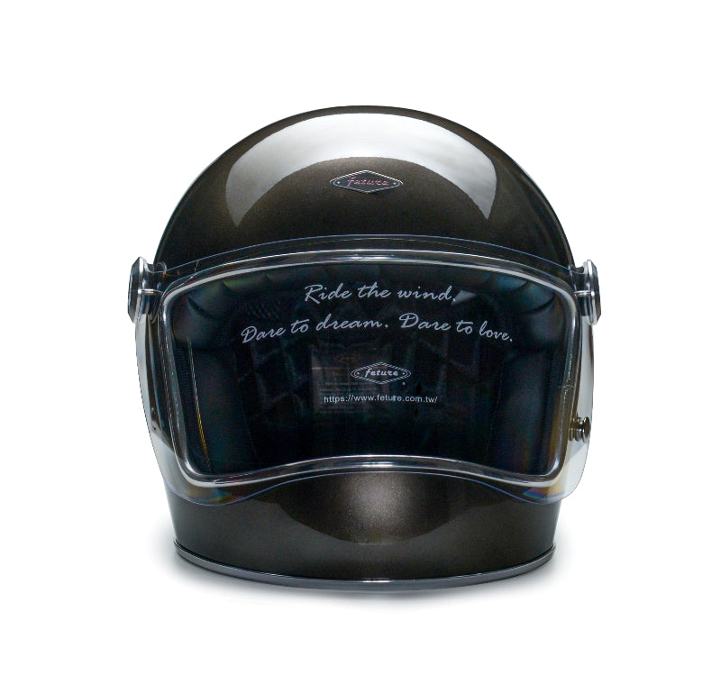 LENNON-GLOSSY GUNMETAL GRAY