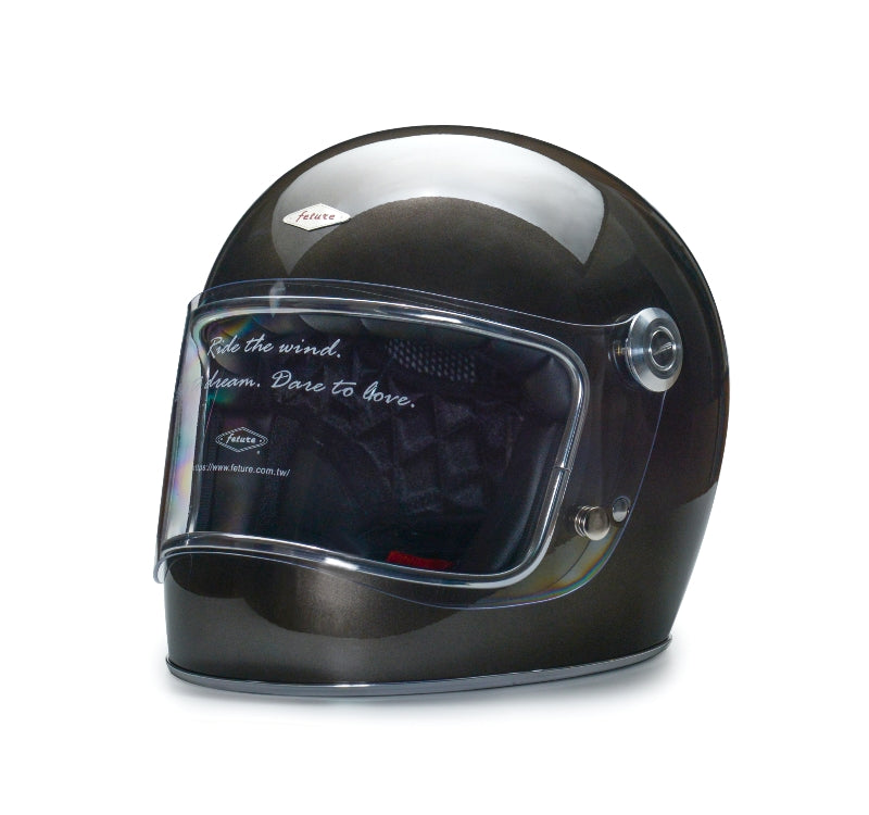 LENNON-GLOSSY GUNMETAL GRAY