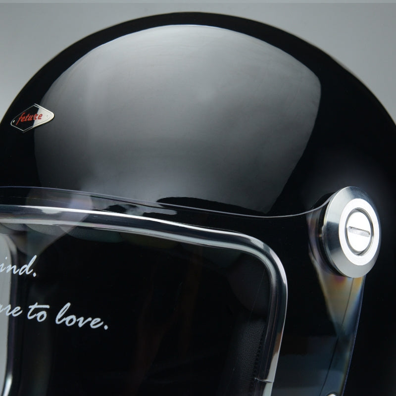 LENNON- GLOSSY BLACK