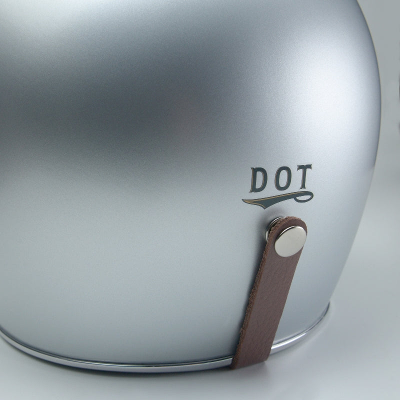 LENNON-SEMI MATTE SILVER – Kabuto Riders