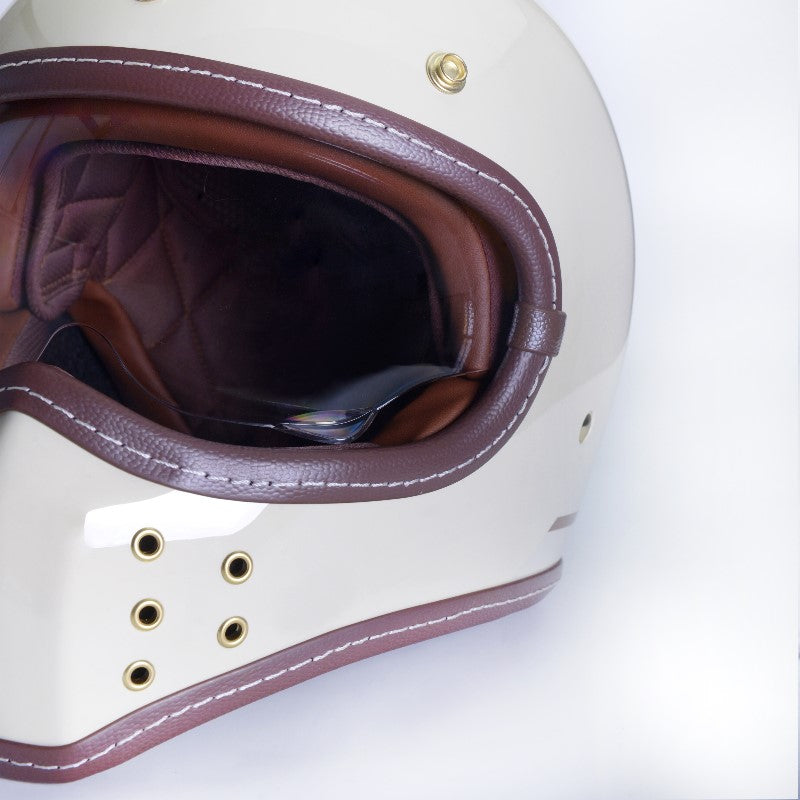 SIMON-GLOSSY IVORY WHITE