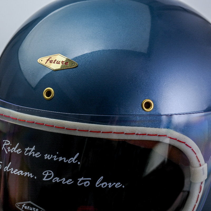 JAYNES-GLOSSY DENIM BLUE